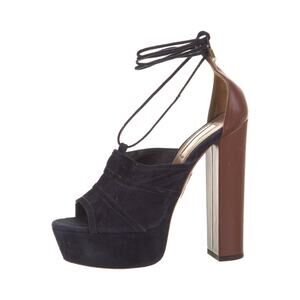 ❤️Aquazzura Suede Platform Pumps❤️